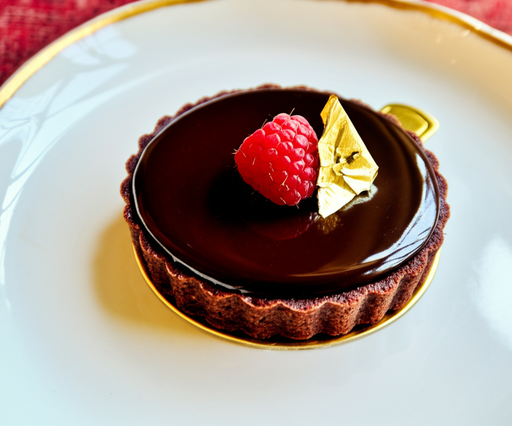 Chocolate Ganache Tart dish